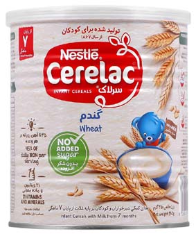 سرلاک گندم بدون شکر نستله 400گرمی